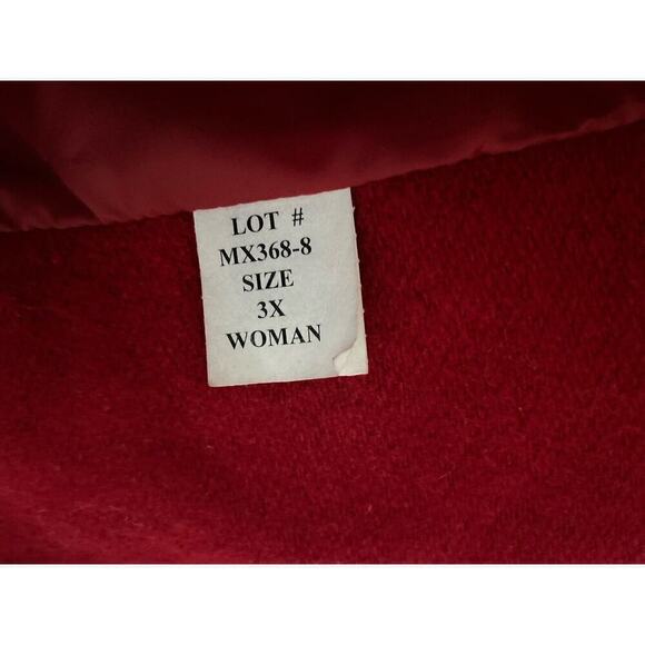 Stephanie Mathews Vintage Long Wool Coat Black Single Breasted, size 3X - Picture 13 of 16